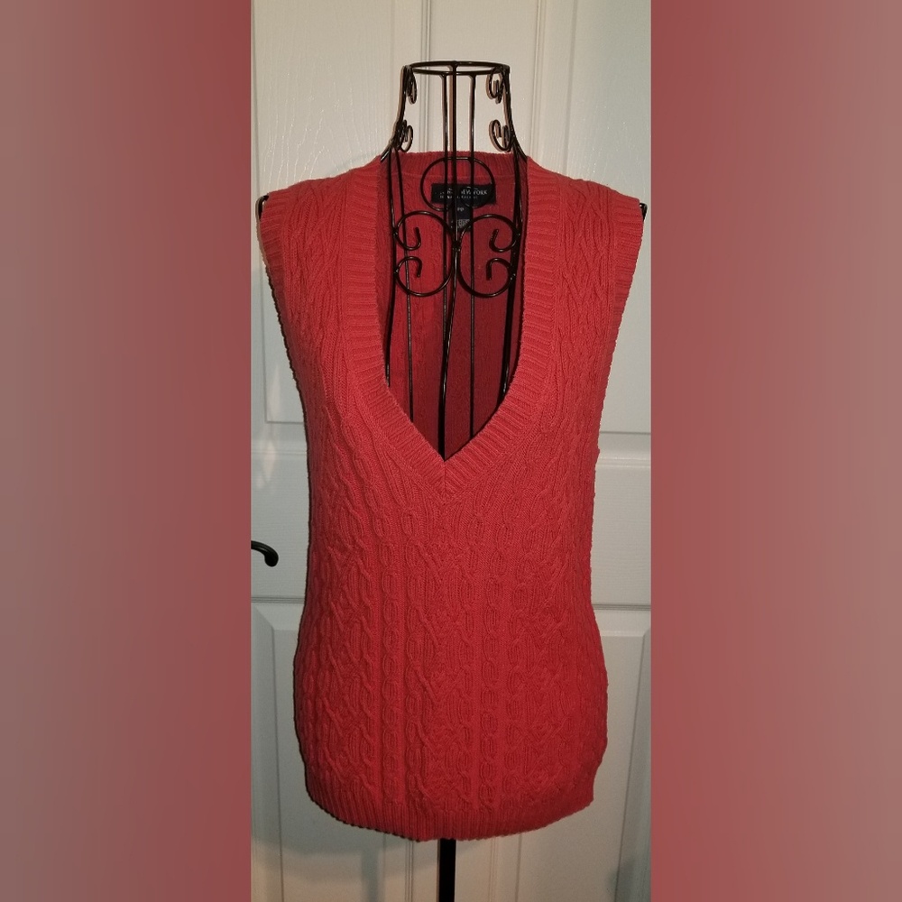 Jones New York Signature Sleeveless Sweater Vest